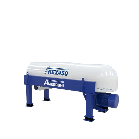 Οι οριζόντιοι φυγοκεντρικοί διαχωριστήρες (decanters) είναι κατάλληλοι για επεξεργασία δύο φάσεων, τριών φάσεων και ρευστού ελαιοπυρήνα